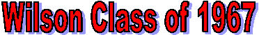 Wilson Class of 1962